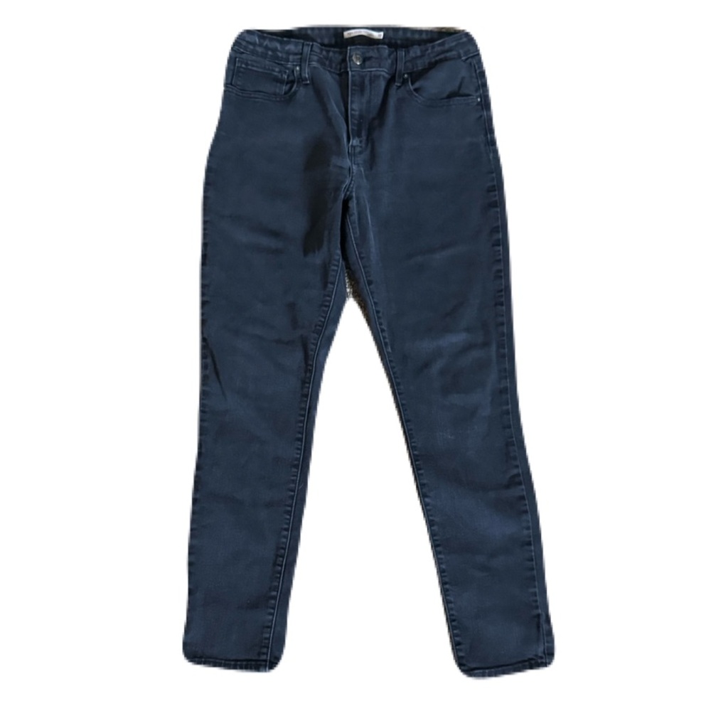 Levis 32 x 30 Black High Rise Skinny Jeans